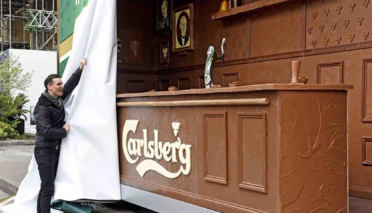 Drank beer - ate a glass Drank beer - ate a glass