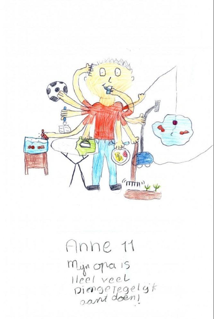 Drawings come to life: grandparents through the eyes of children Drawings come to life: grandparents through the eyes of children