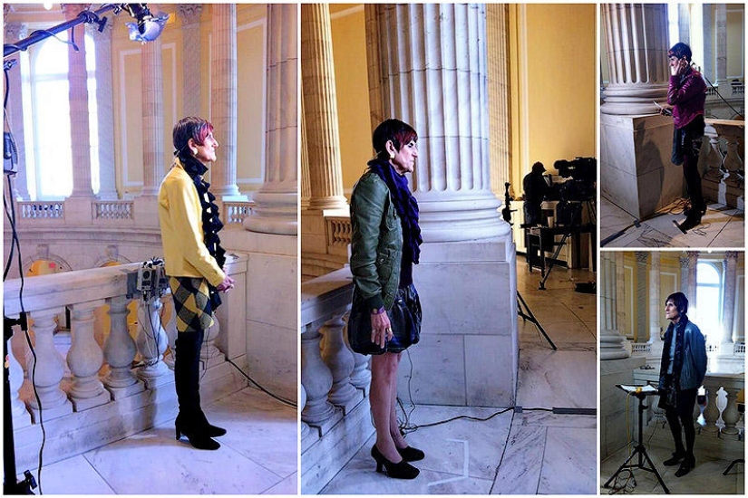 "Dress code? No, I didn’t hear ”: An extravagant female politician from the USA in hipster outfits