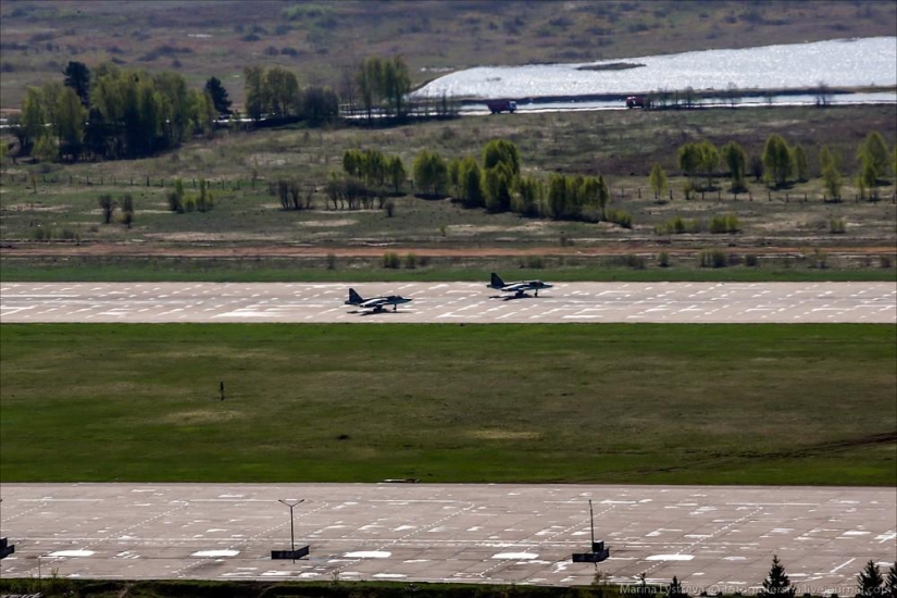 Dress rehearsal for the Victory Parade and Moscow from a helicopter Dress rehearsal for the Victory Parade and Moscow from a helicopter
