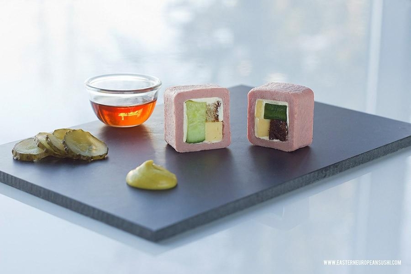 Eastern European sushi Eastern European sushi