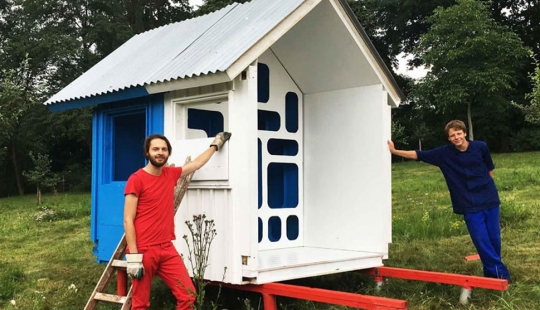 El arquitecto contó cómo construir una casa por $ 1,200 y tres horas