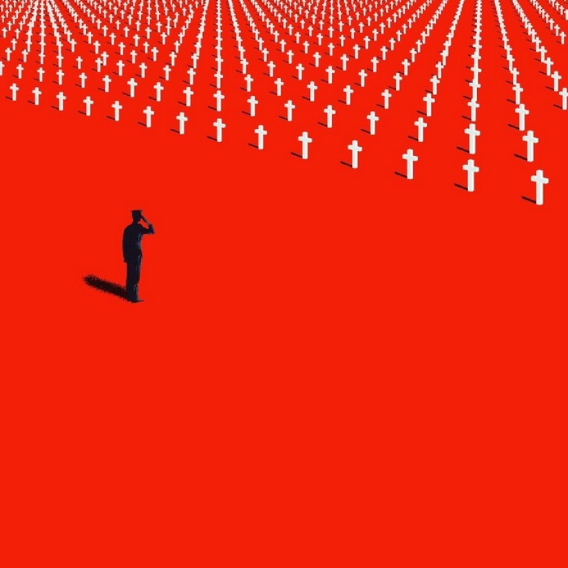 El artista rehizo carteles de películas de películas famosas, y resultó mejor que los originales