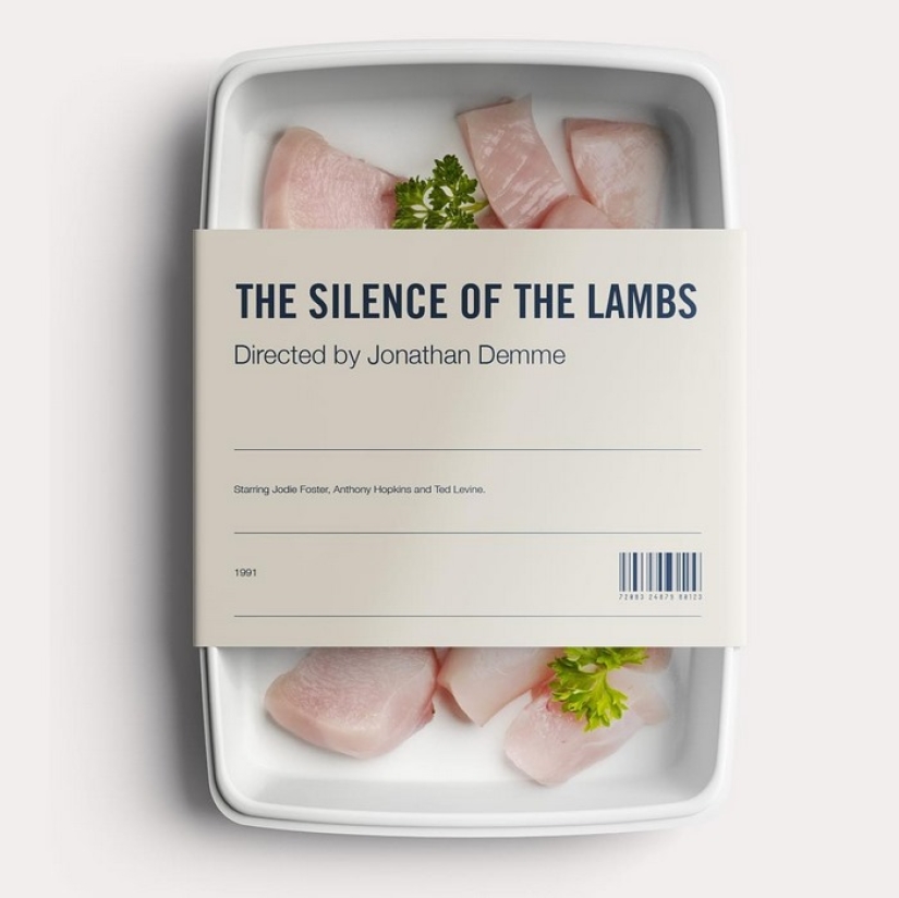 El artista rehizo carteles de películas de películas famosas, y resultó mejor que los originales