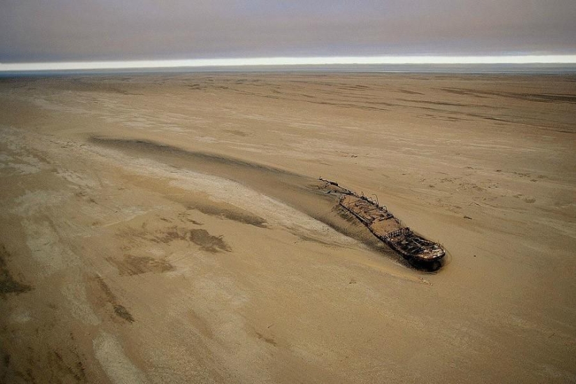 El barco más famoso del desierto.