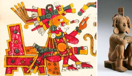 El dios azteca Xochipilli resultó ser el santo patrón de los vicios y la drogadicción