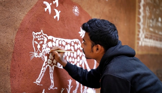 El dios leopardo de la India, Waghoba, ayuda a la conservación de la vida silvestre en el país