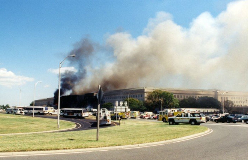 El FBI mostró fotos previamente desconocidas del Pentágono el 11 de septiembre