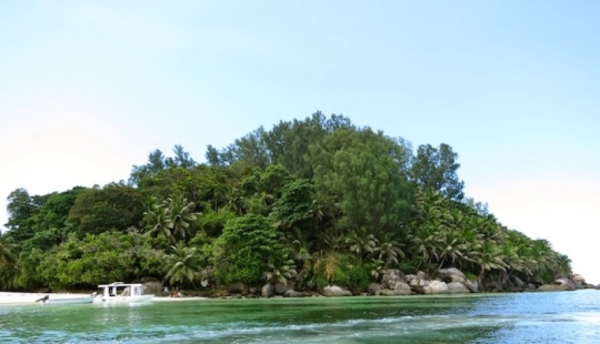 El hombre dejó todo y se fue a su propia isla desierta