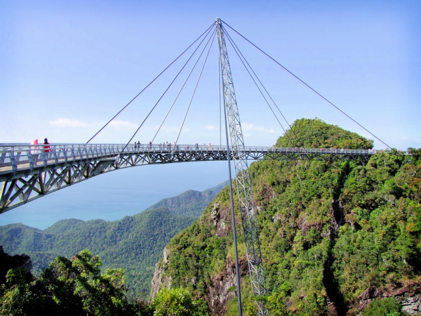 El increíble puente aéreo de Langkawi