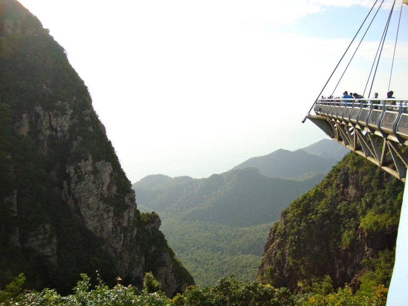El increíble puente aéreo de Langkawi