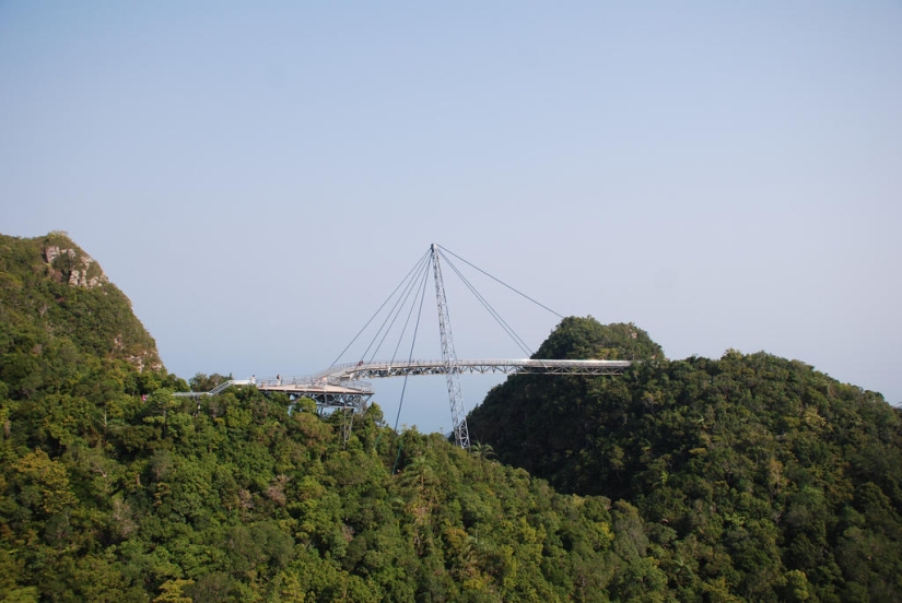 El increíble puente aéreo de Langkawi