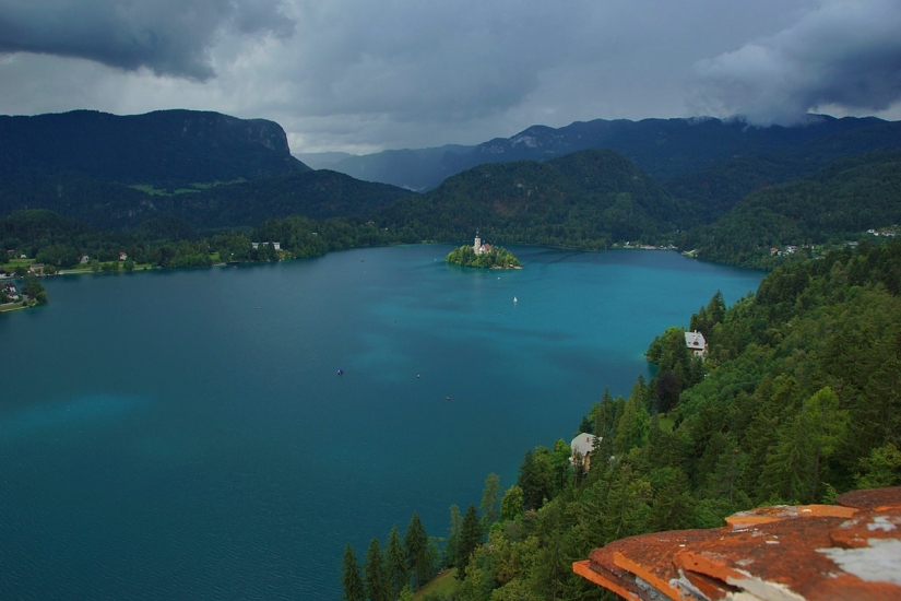El lago Bled es el mejor lugar para los amantes de la paz y la tranquilidad.