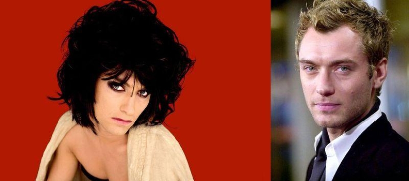 El papel femenino de un actor masculino. El papel femenino de un actor masculino.