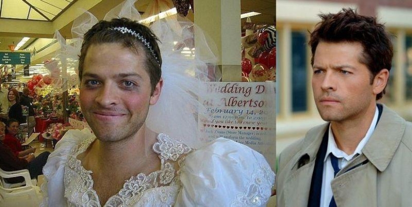 El papel femenino de un actor masculino. El papel femenino de un actor masculino.