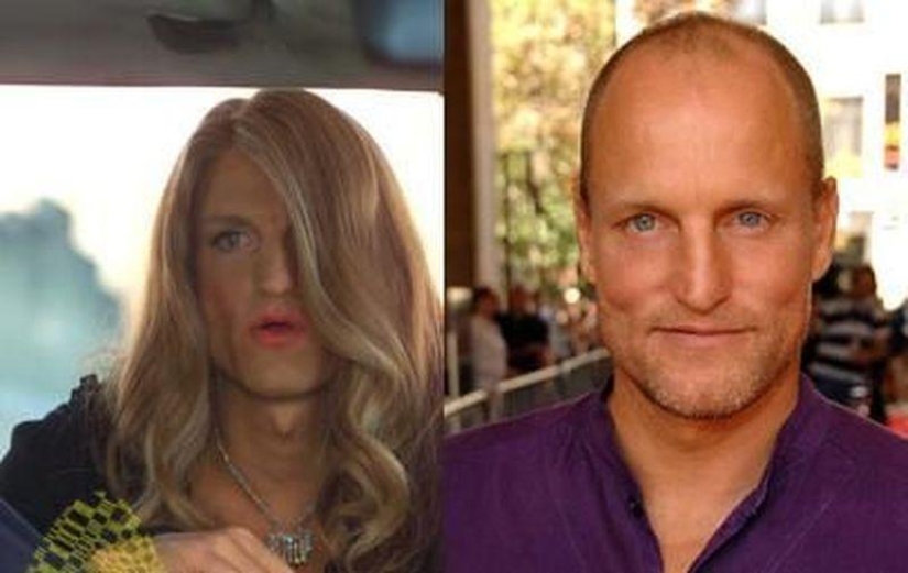 El papel femenino de un actor masculino. El papel femenino de un actor masculino.