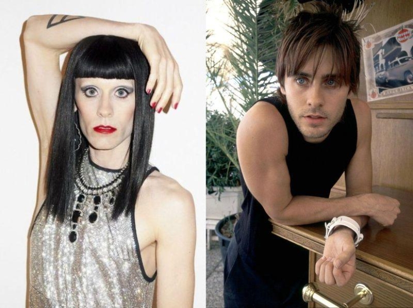 El papel femenino de un actor masculino. El papel femenino de un actor masculino.