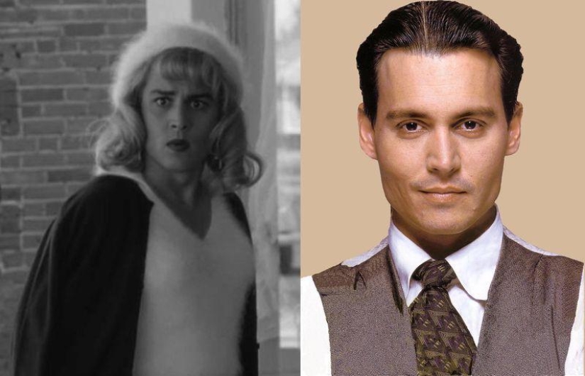 El papel femenino de un actor masculino. El papel femenino de un actor masculino.