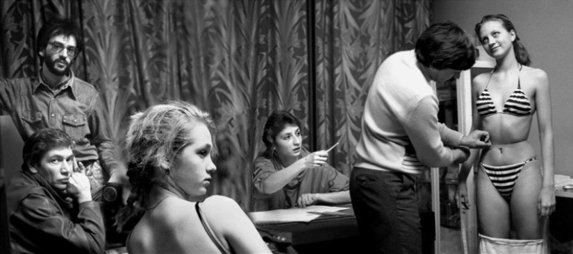 El primer concurso de belleza en la URSS "Belleza de Moscú" El primer concurso de belleza en la URSS "Belleza de Moscú"