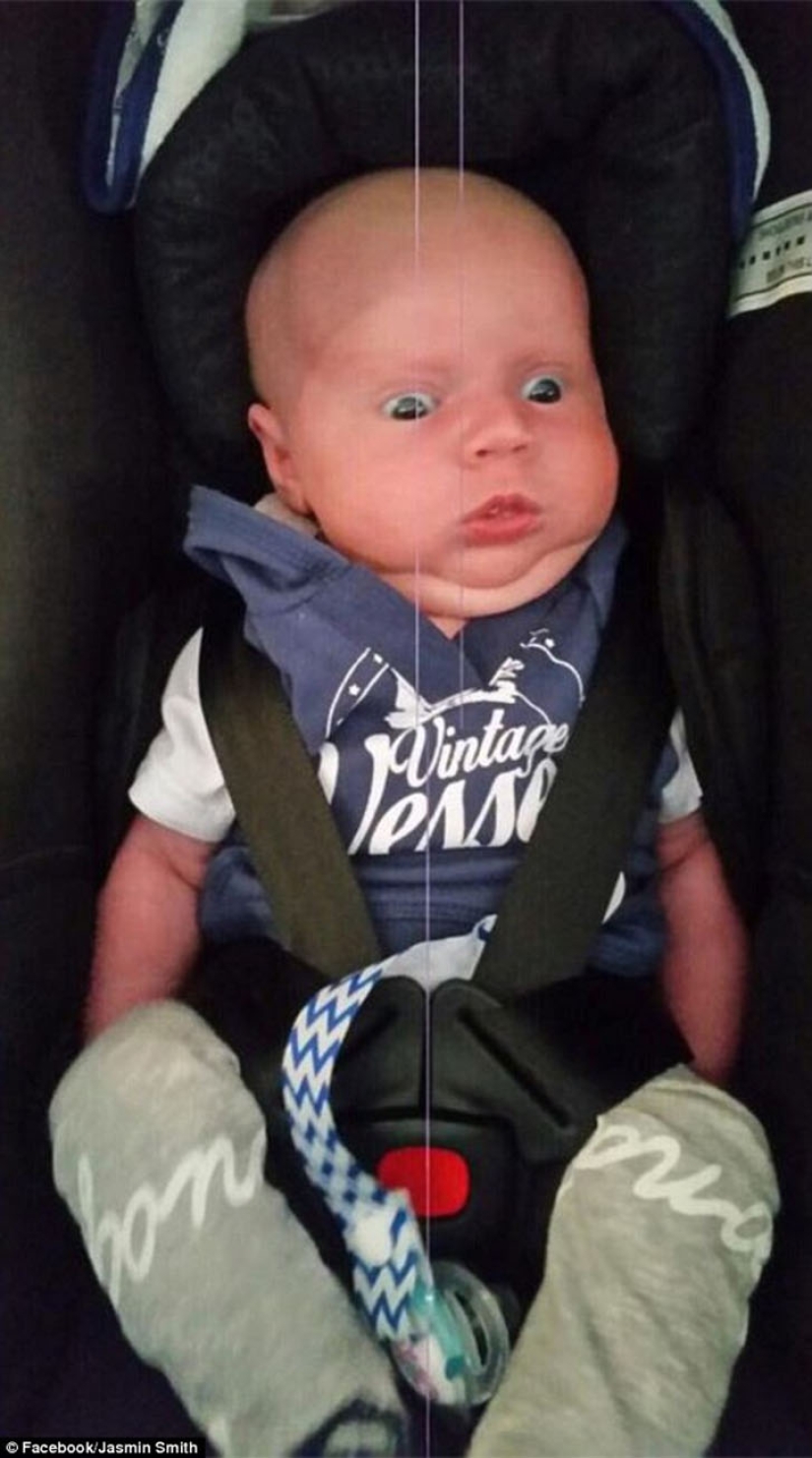 El secreto maloliente de la sonrisa de un niño: los padres de Facebook comparten fotos de niños que se tiran pedos El secreto maloliente de la sonrisa de un niño: los padres de Facebook comparten fotos de niños que se tiran pedos