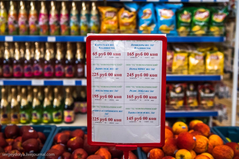 El supermercado más caro de Rusia