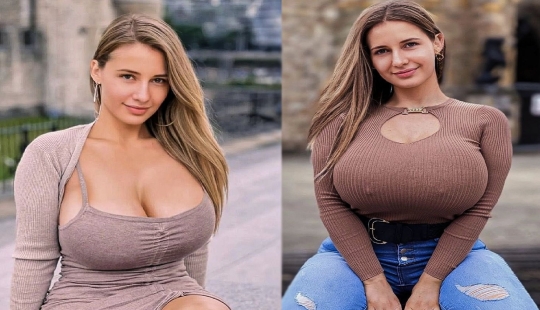 Ella no se esconde detrás de la ropa holgada, sino que, por el contrario, enfatiza sus magníficas formas de todas las formas posibles: la modelo de talla grande Jhanvi Bhattarachya