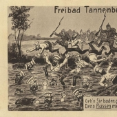 "En lugar de cultura, hay piojos."Postales antirrusas de la Primera Guerra Mundial