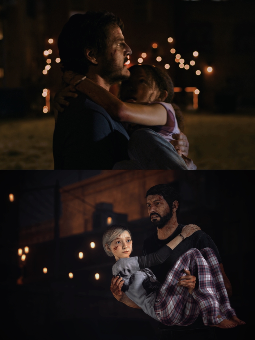 En lugares uno a uno: Comparación de escenas del juego y la serie de televisión The Last of Us