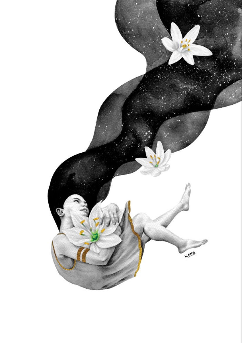 En mis pinturas de acuarela, trato de capturar el significado más profundo de los elementos humanos y de la naturaleza 13 imágenes En mis pinturas de acuarela, trato de capturar el significado más profundo de los elementos humanos y de la naturaleza 13 imágenes