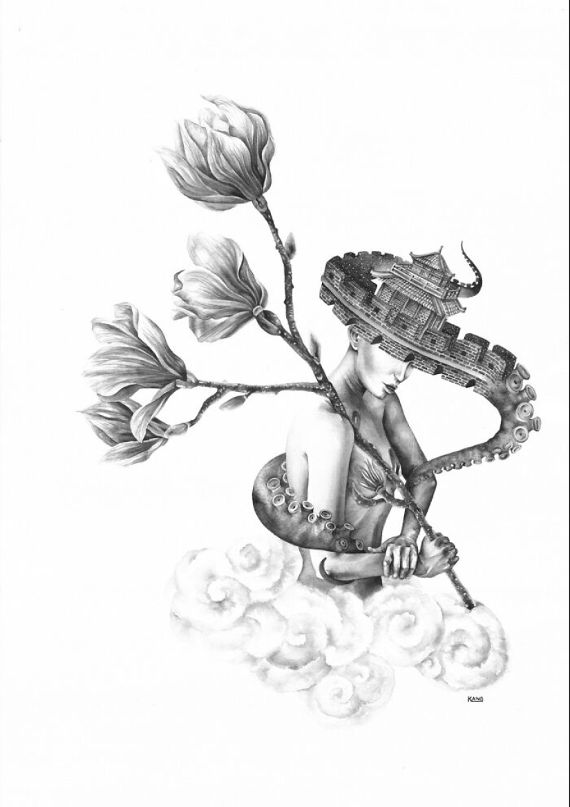 En mis pinturas de acuarela, trato de capturar el significado más profundo de los elementos humanos y de la naturaleza 13 imágenes En mis pinturas de acuarela, trato de capturar el significado más profundo de los elementos humanos y de la naturaleza 13 imágenes