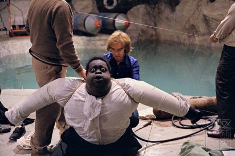 En platós de cine de Hollywood En platós de cine de Hollywood