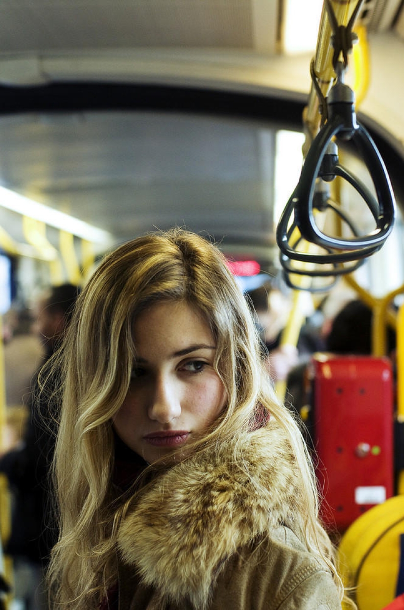 en transporte publico