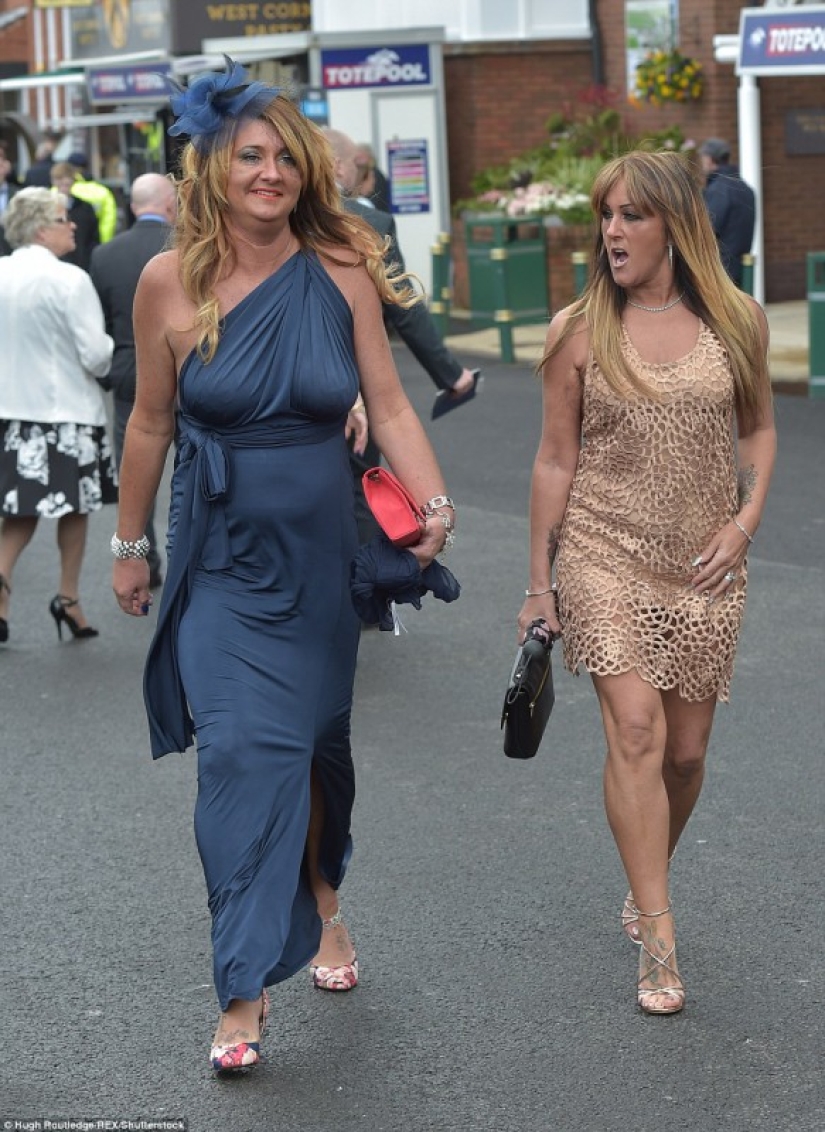 English ladies at the races are such ladies English ladies at the races are such ladies
