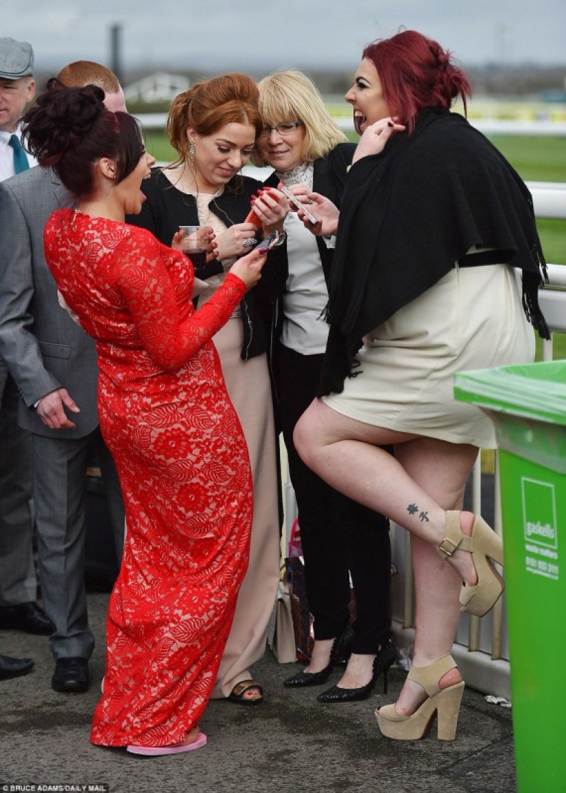 English ladies at the races are such ladies English ladies at the races are such ladies
