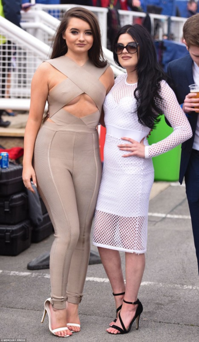 English ladies at the races are such ladies English ladies at the races are such ladies