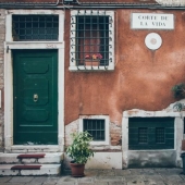 Entertaining geography - doors in different parts of Europe