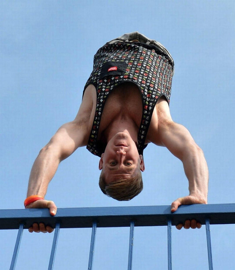 Equilibrio en el borde... en los brazos Equilibrio en el borde... en los brazos