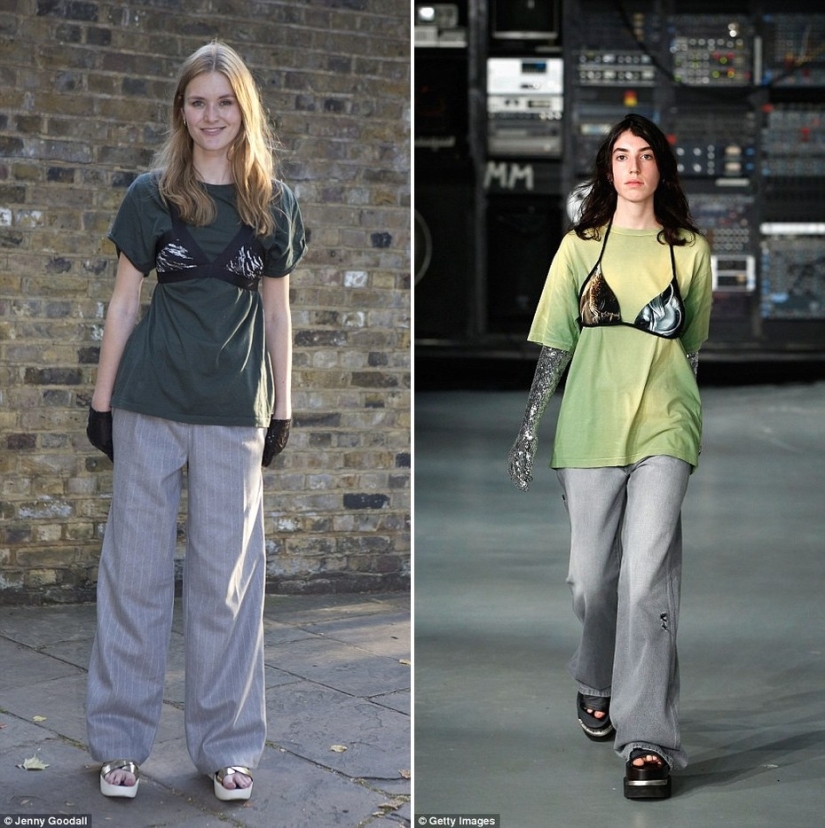 ¿Es posible caminar por la calle con ropa de las pasarelas?