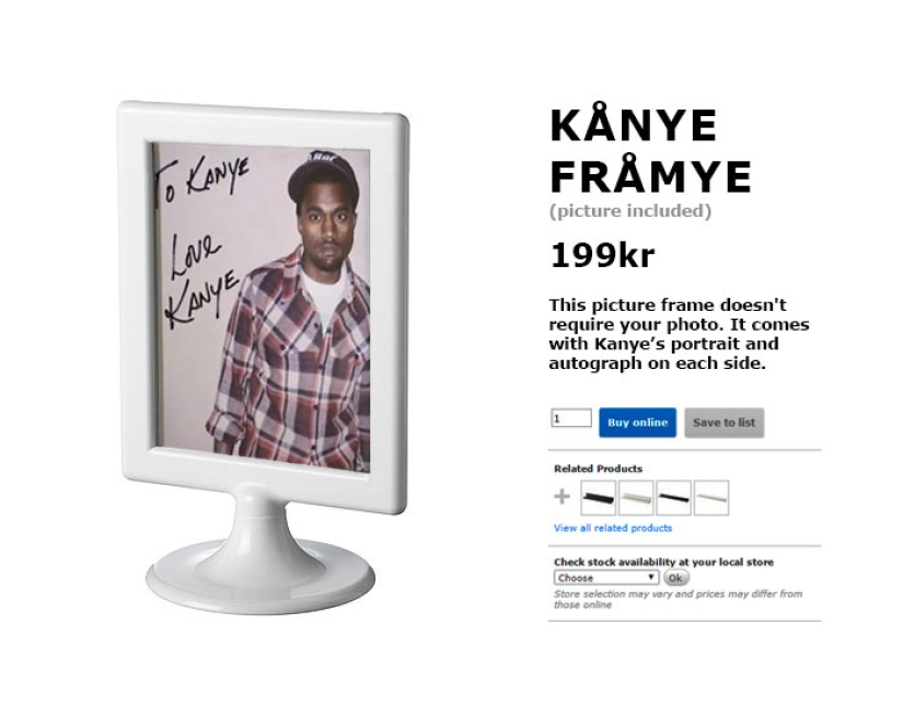 ¡Es una Kardashian! IKEA y sus fans trolean a Kanye West
