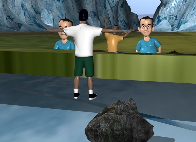 Escenas famosas de obras literarias en modelado 3D Escenas famosas de obras literarias en modelado 3D