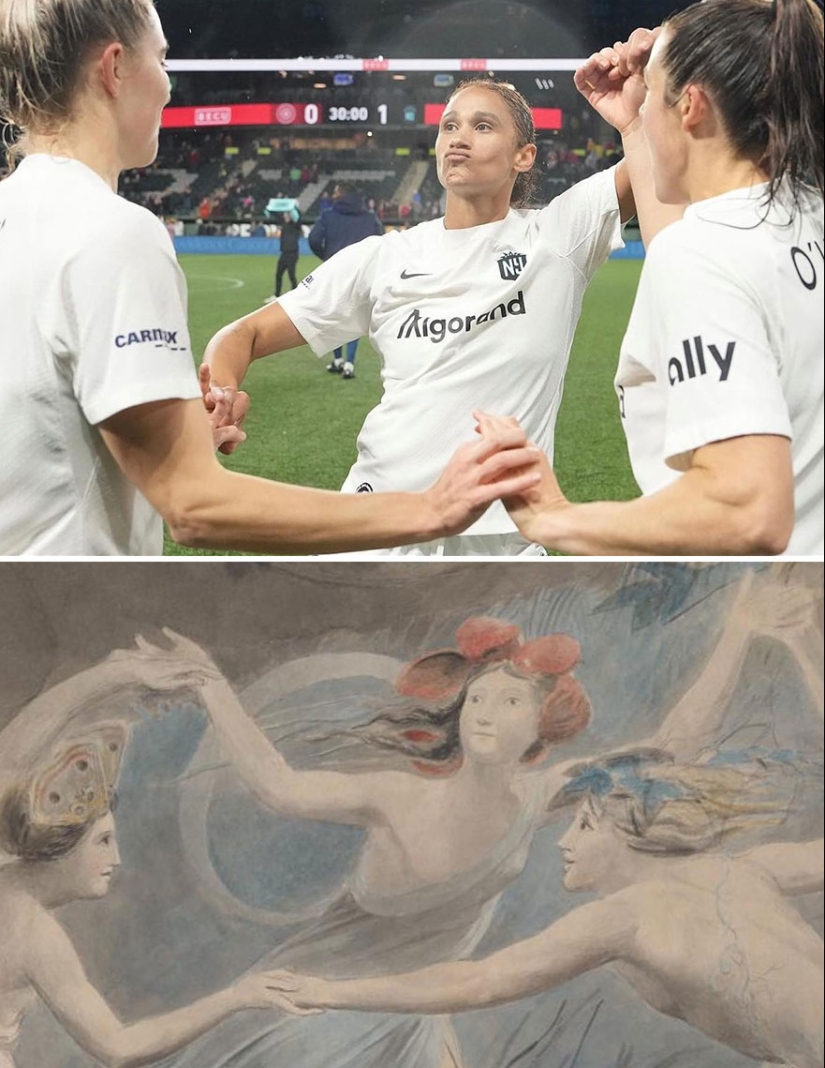 Esta cuenta de Instagram muestra los paralelos entre la moda y la naturaleza