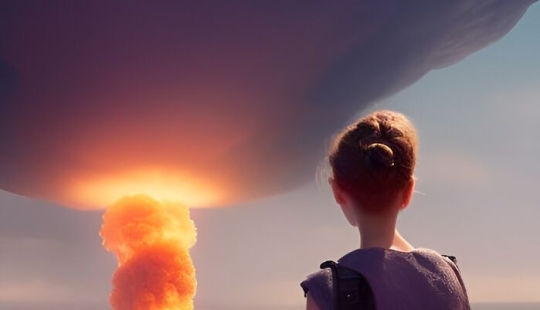 Esta es mi obra de arte que representa problemas sociales