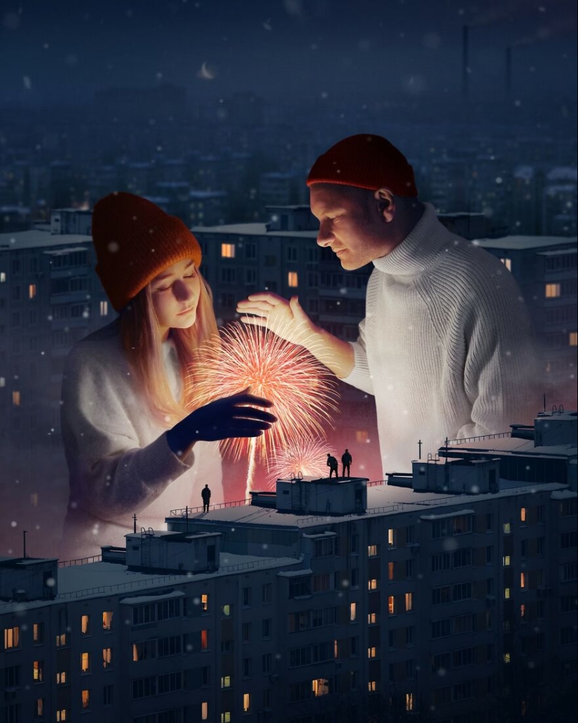 Este artista usa sus habilidades con Photoshop para ubicarse en mundos surrealistas Este artista usa sus habilidades con Photoshop para ubicarse en mundos surrealistas