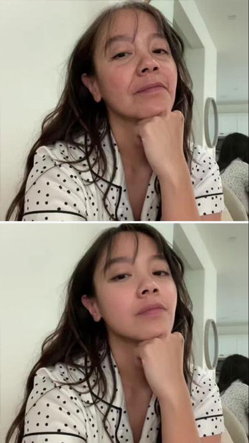 Este filtro de TikTok permite a las personas ver cómo se verían "envejecidos", y aquí hay 20 de los mejores ejemplos