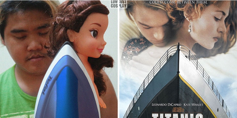 Este tipo hace cosplay barato, enojado y con materiales improvisados