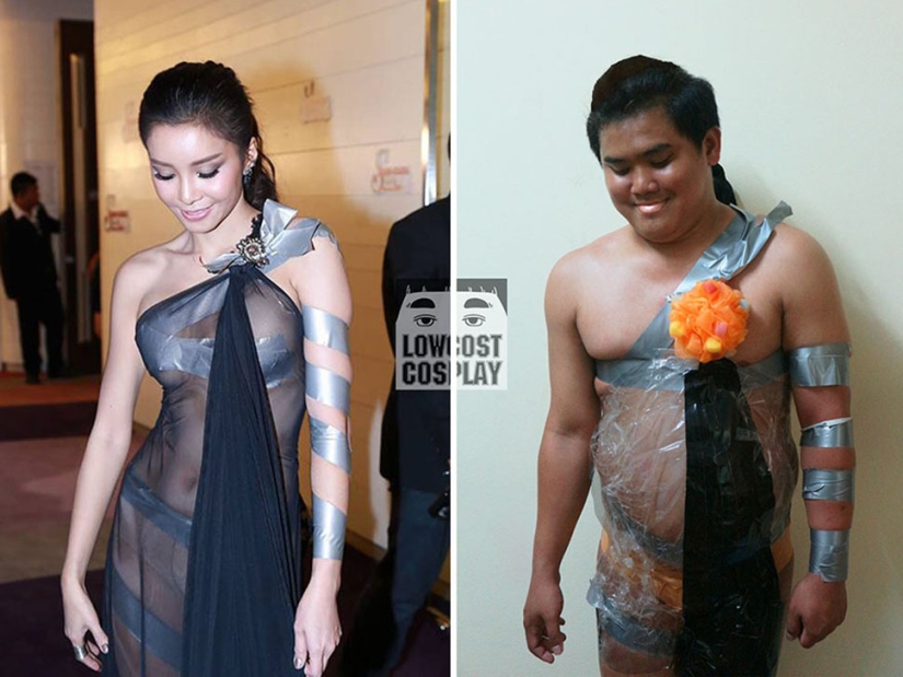 Este tipo hace cosplay barato, enojado y con materiales improvisados