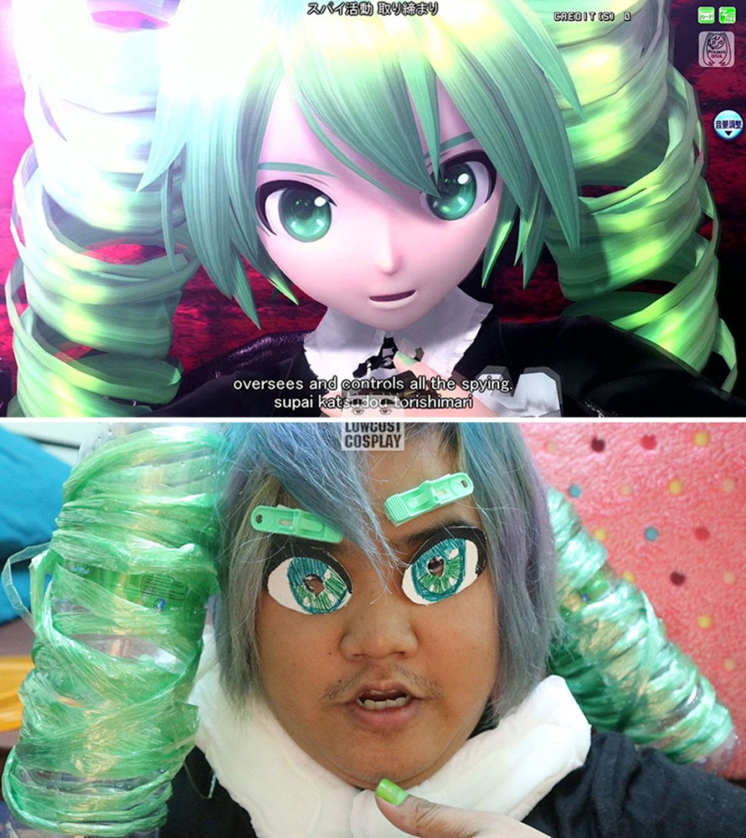 Este tipo hace cosplay barato, enojado y con materiales improvisados