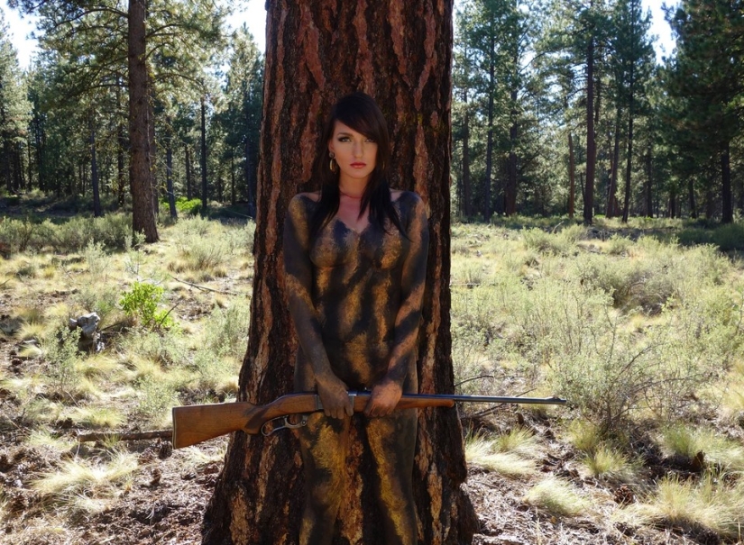 Esto es lo que significa fusionarse con la naturaleza.