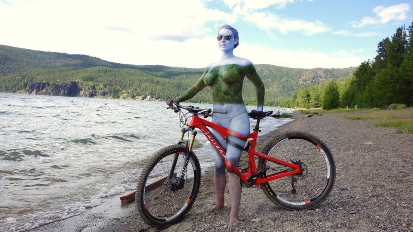 Esto es lo que significa fusionarse con la naturaleza.