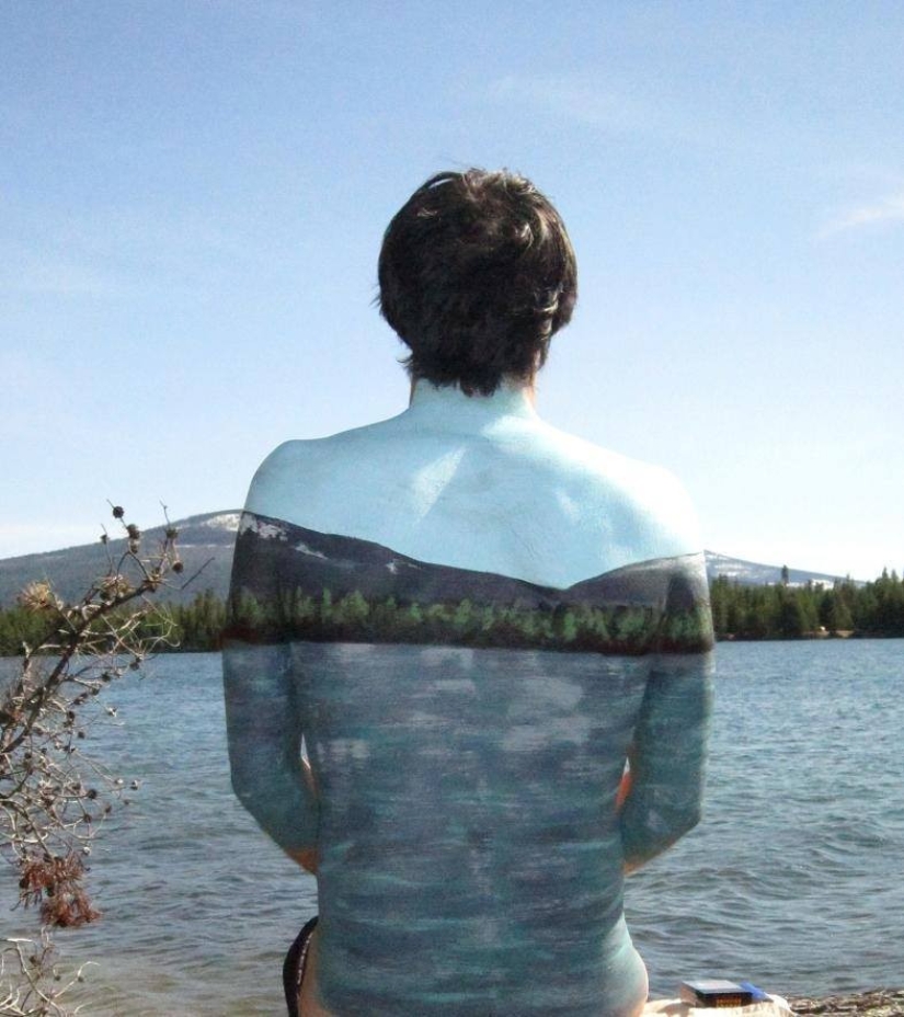 Esto es lo que significa fusionarse con la naturaleza.